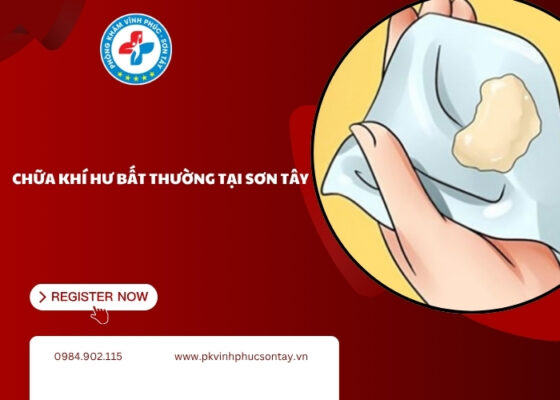 Chữa khí hư bất thường tại Sơn Tây