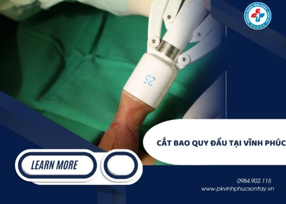 cắt bao quy đầu tại Vĩnh Phúc