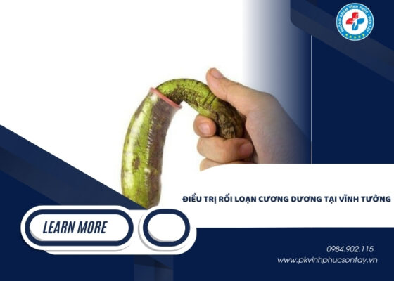 điều trị rối loạn cương dương tại Vĩnh Tường