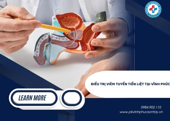 điều trị viêm tuyến tiền liệt tại Vĩnh Phúc