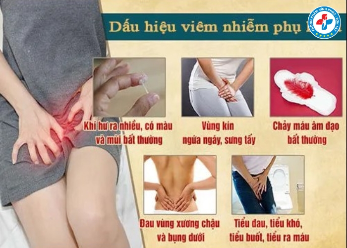 Dấu hiệu bị viêm nhiễm phụ khoa nặng (5) Dấu hiệu bị viêm nhiễm phụ khoa nặng (5)